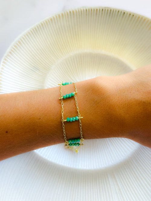 Pulsera cristales celestes