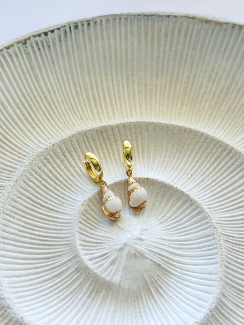 Argollas concha gold