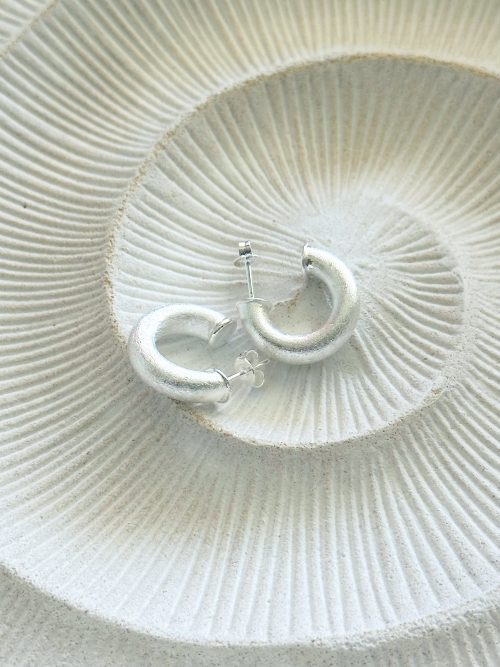 Argollas satinadas pl