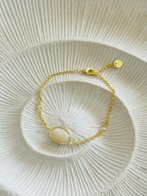 Pulsera cristal gold