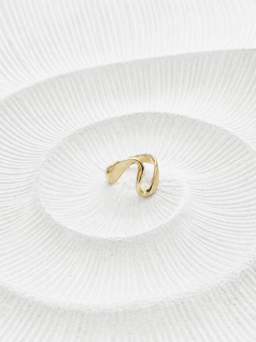 Anillo onda gold