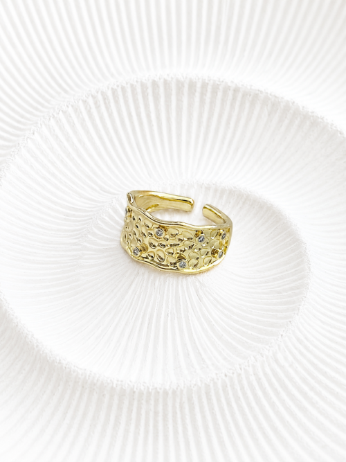 Anillo circones gold