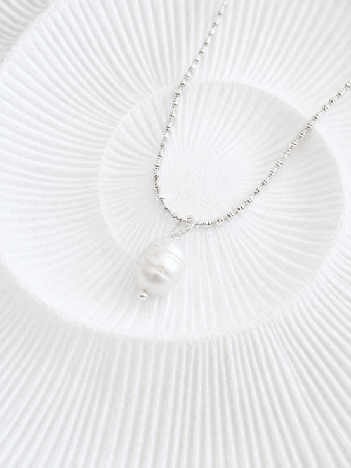 Collar perla Río pl