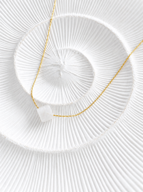 Collar cuarzo gold